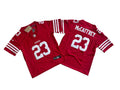 San Francisco 49ers 23# Christian McCaffrey Youth Nike Vapor F.U.S.E. Limited Jers