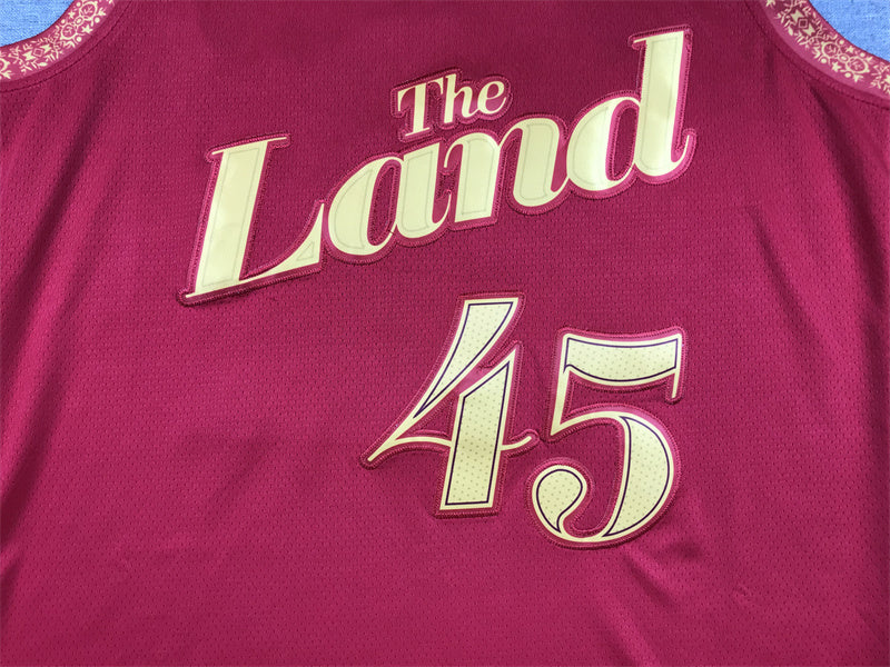Cleveland Cavaliers Donovan Mitchell #45 2024 City Edition - Embroidered Jersey