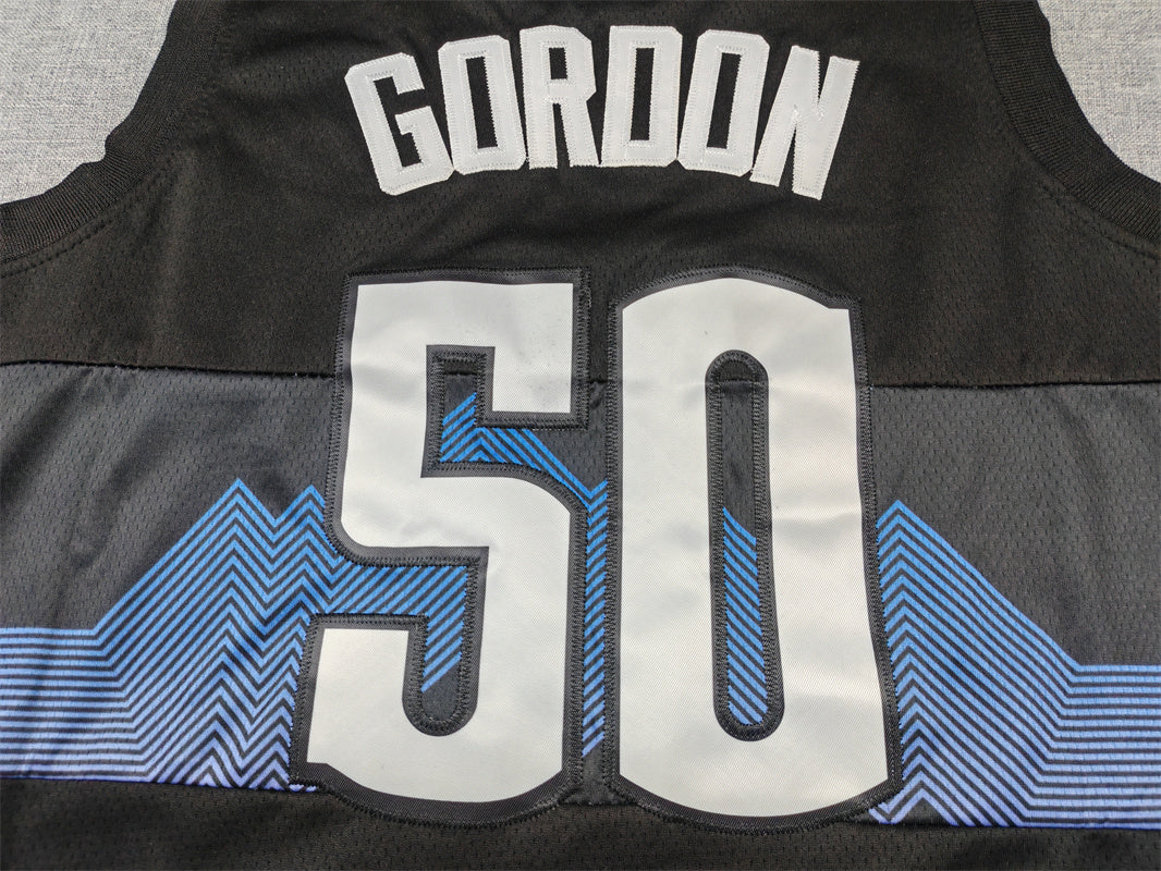 Denver Nuggets Aaron Gordon #50 2024 City Edition – Embroidered Jersey