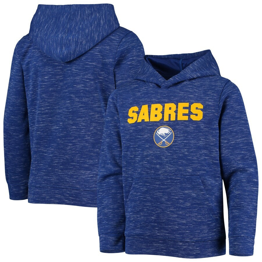 Men's Royal Buffalo Sabres Logo Scuba Pullover Hoodie