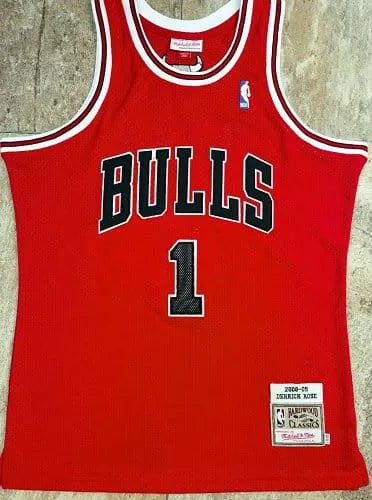 Derrick Rose Chicago Bulls Jersey