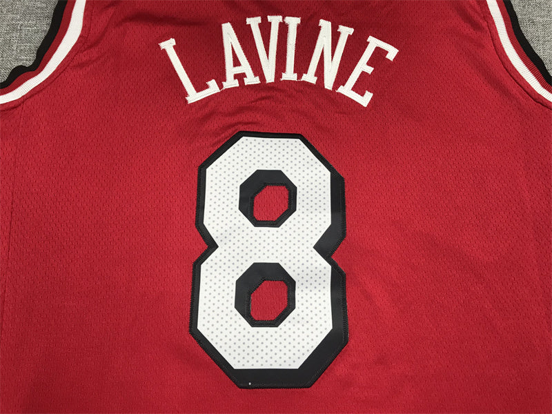 Chicago Bulls Zach LaVine #8 2022 City Edition Swingman Jersey – Embroidered