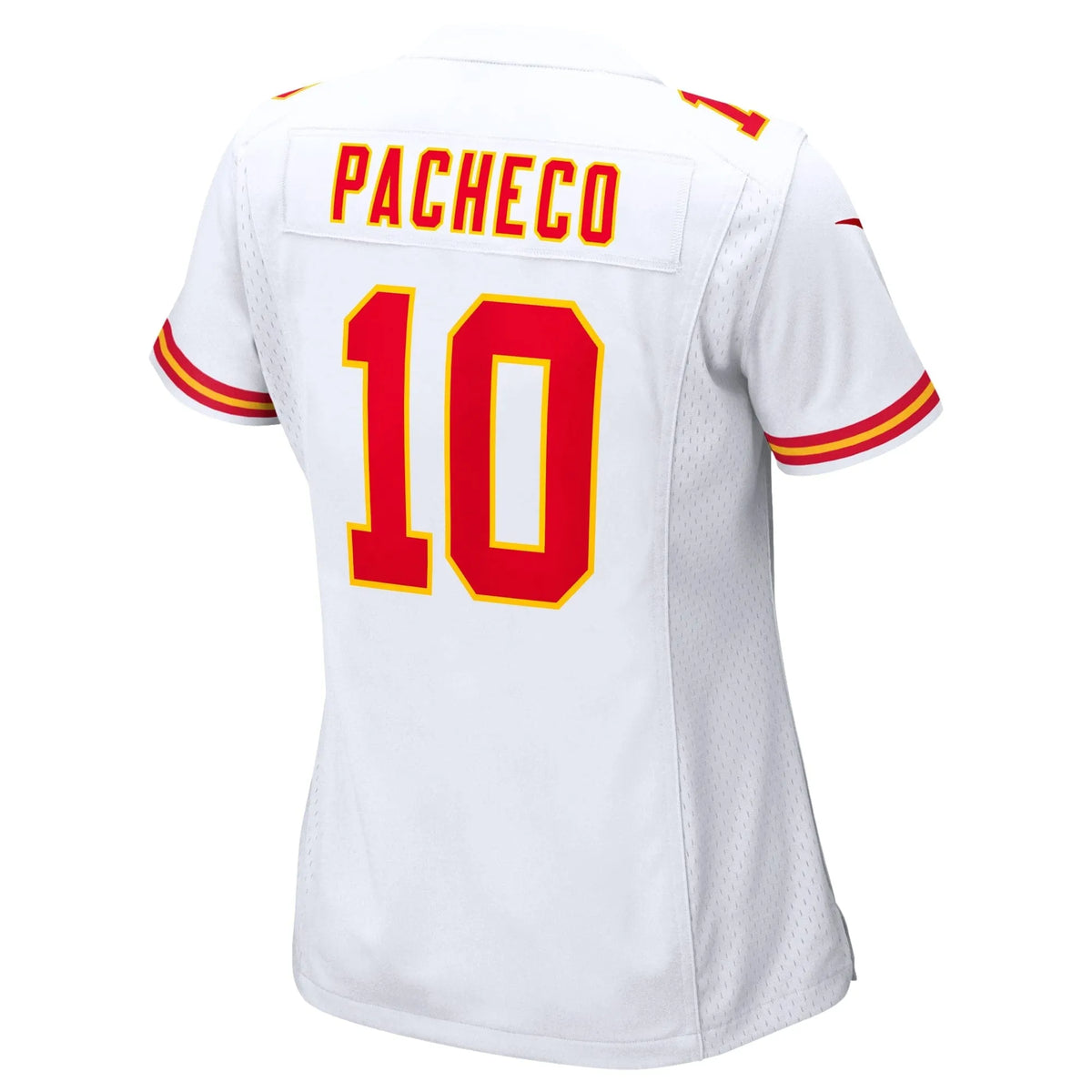 Isiah Pacheco Kansas City Chiefs Women's Super Bowl LVII Patch Away Game Jersey - White