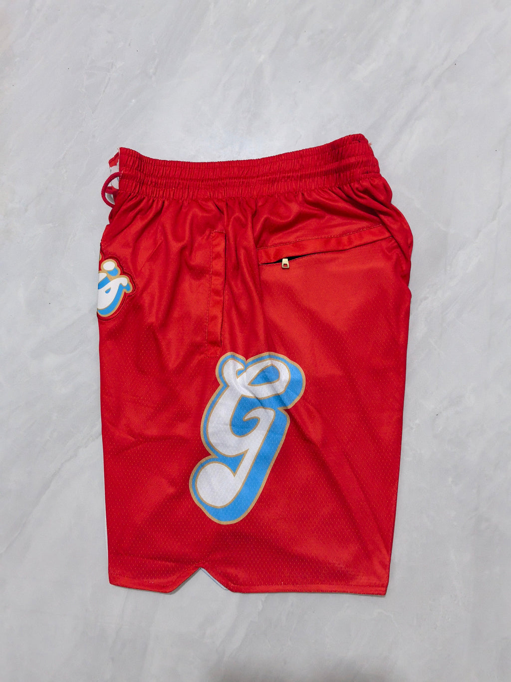 Memphis Grizzlies 2025 Red City Edition Pocket Shorts
