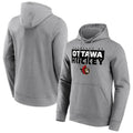 Men's Ottawa Senators Branded Gain Ground Hoodie - Sports Grey