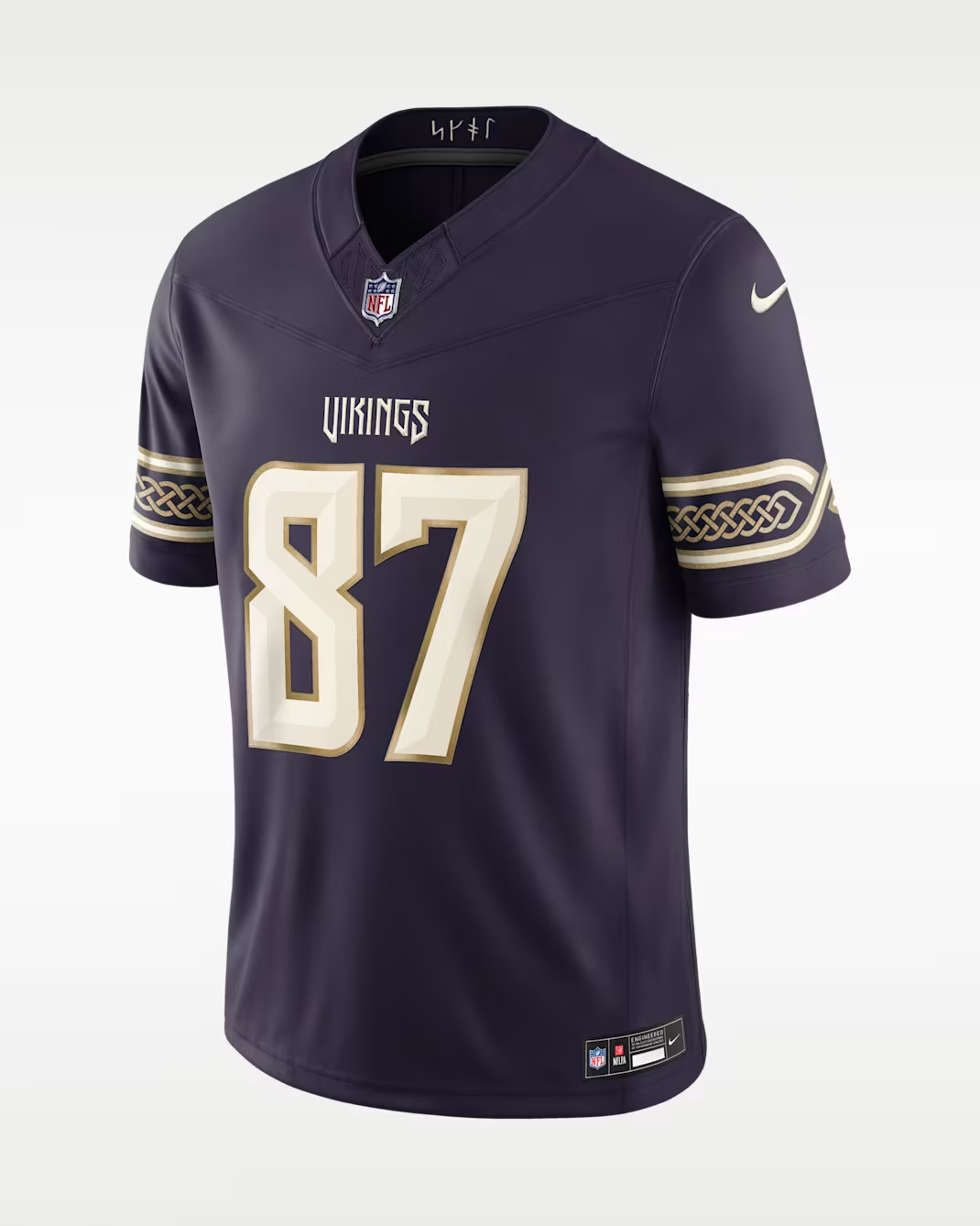 Men's T.J. Hockenson #87 Minnesota Vikings Rivalries Collection Limited Jersey