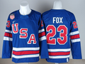 Adam Fox USA 2026 Olympic Home Jersey - Royal