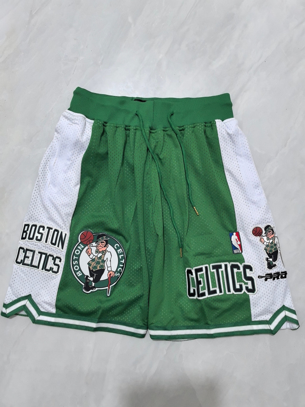 Boston Celtics Green Pocket Shorts