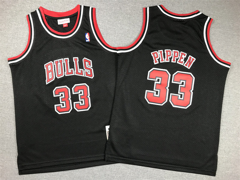 Youth Scottie Pippen Chicago Bulls #33 Embroidered Jersey