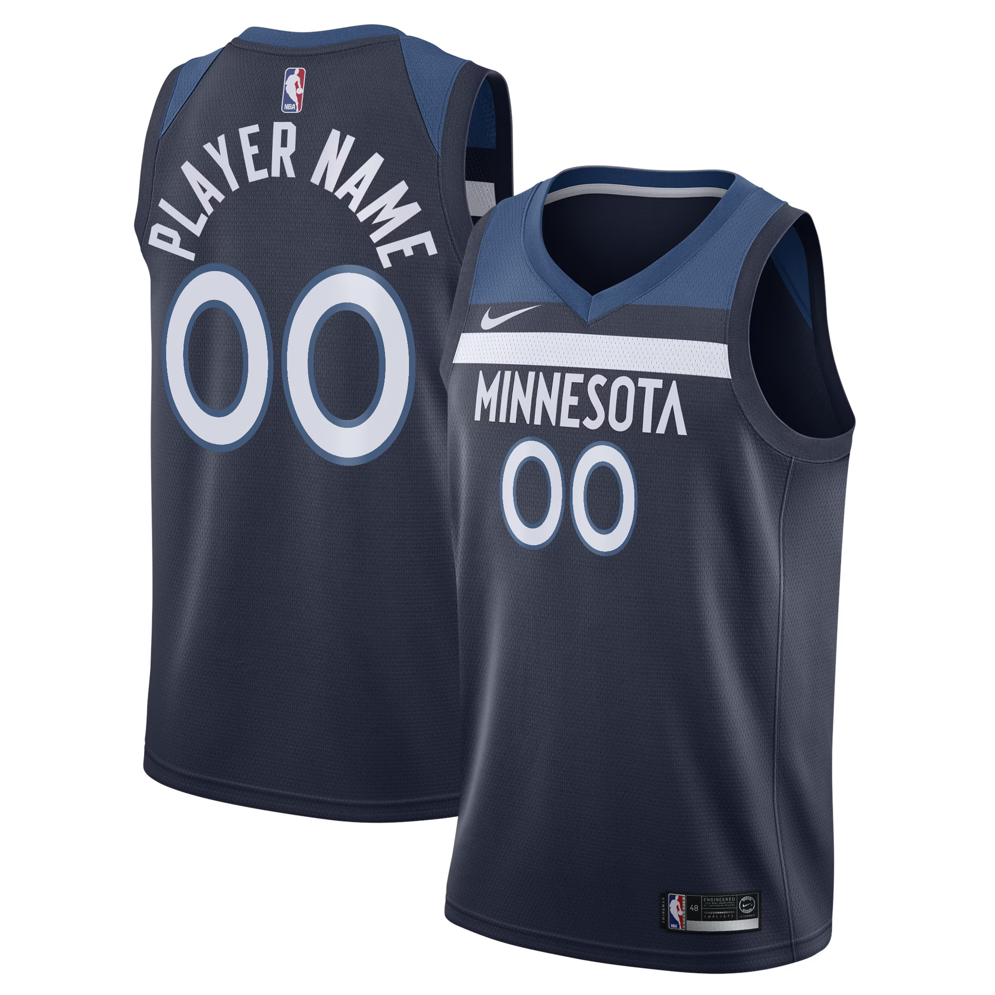 Custom Minnesota Timberwolves Jersey