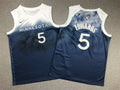 Youth Anthony Edwards Minnesota Timberwolves #5  City Edition Embroidered Jersey