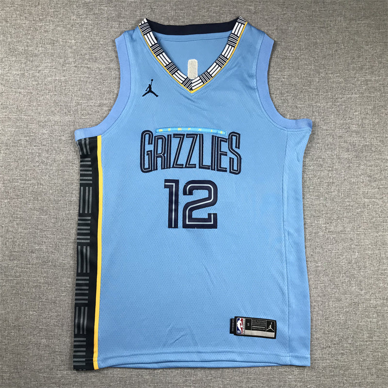 Youth Ja Morant Memphis Grizzlies #12 Statement Edition Embroidered  Jersey