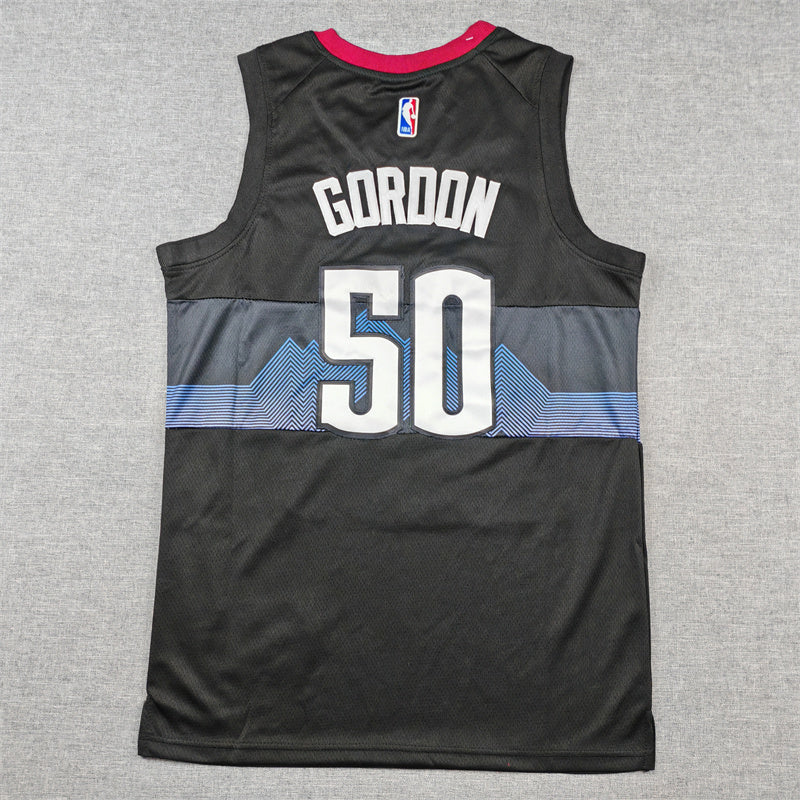 Denver Nuggets Aaron Gordon #50 2024 City Edition – Embroidered Jersey