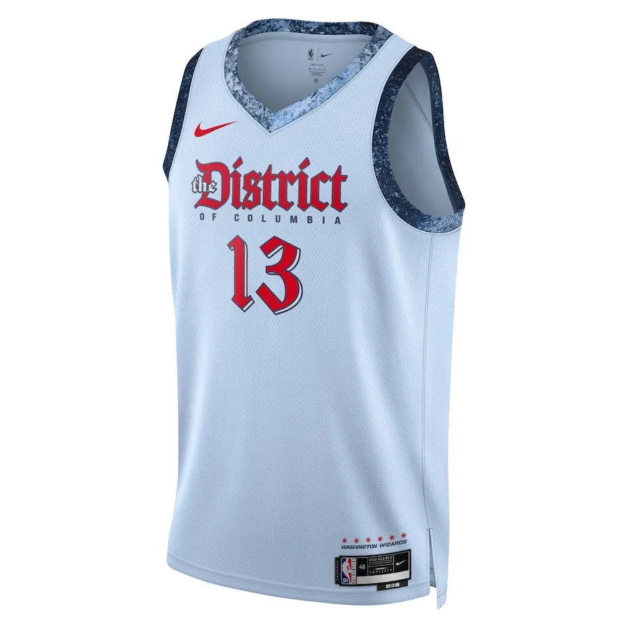 Washington Wizards Nike City Edition Swingman Jersey 2024 - Blue - Jordan Poole - Unisex