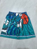 Charlotte Hornets Heat Transfer Pocket Shorts