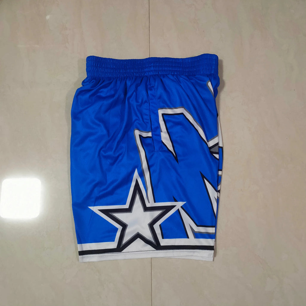 Orlando Magic blue striped mitchell&ness pocket pants
