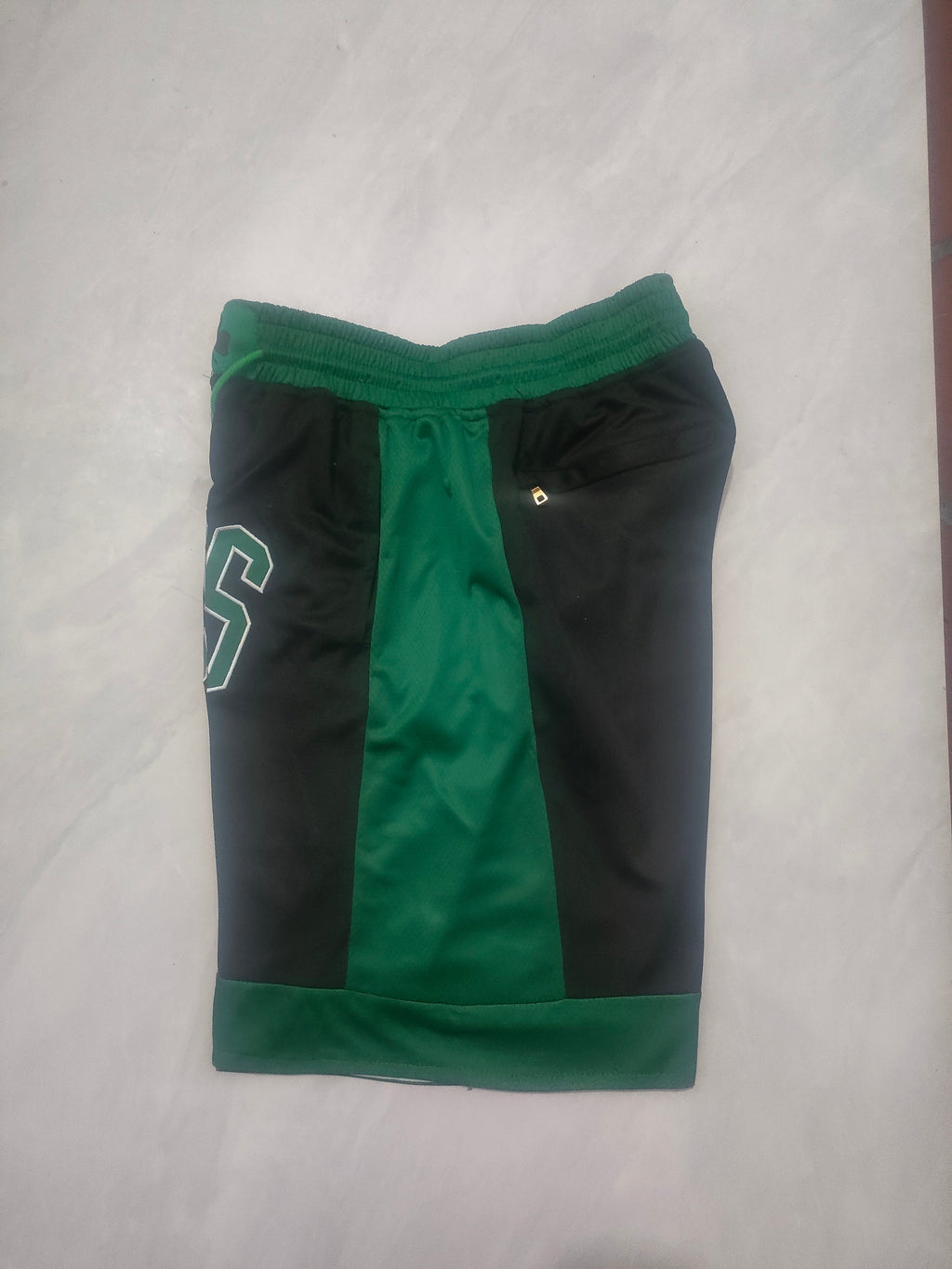 Boston Celtics Black City Edition Pocket Shorts
