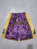 Los Angeles Lakers Purple Tiger Year Limited Edition Pocket Shorts