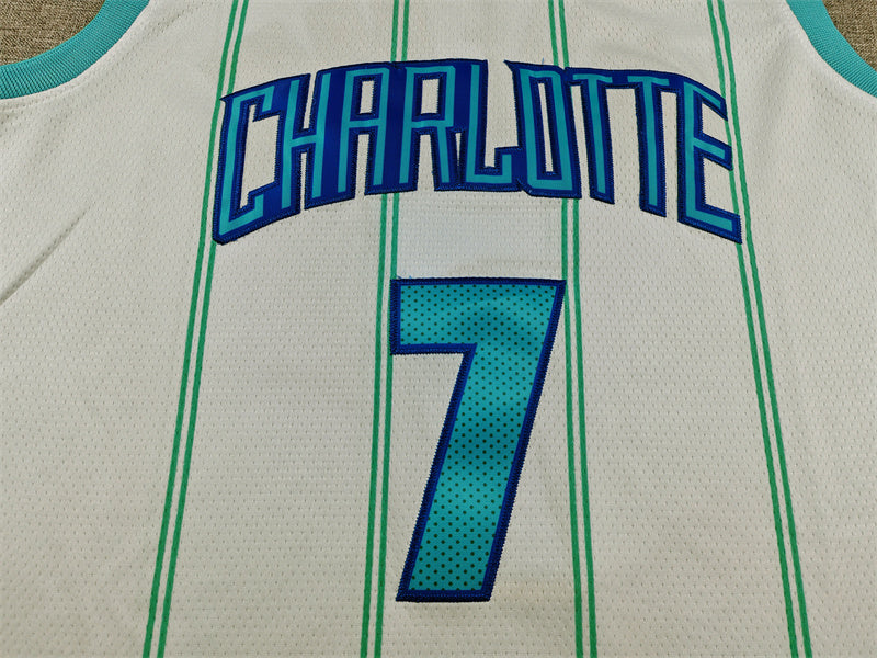 Charlotte Hornets Kon Knueppel #7 City Edition - Embroidered Jersey