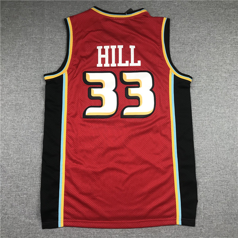Detroit Pistons Grant Hill #33 1998-99 Throwback — Embroidered