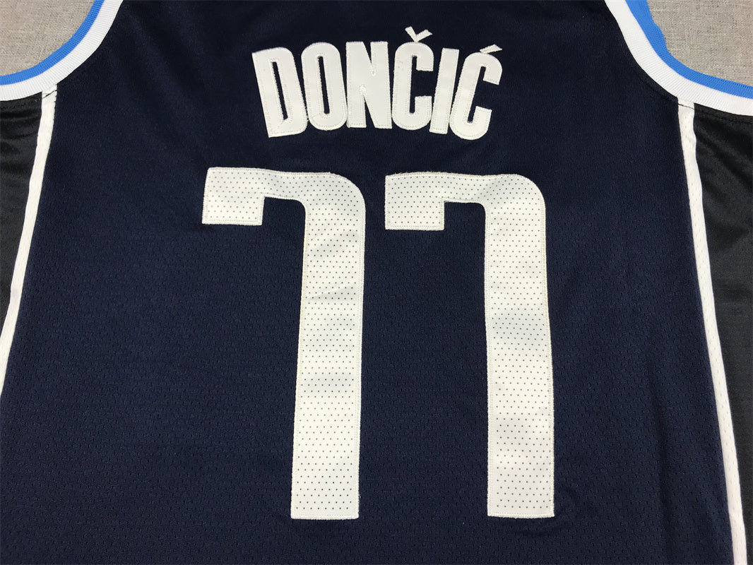 Dallas Mavericks Luka Doncic #77 City Edition Swingman Jersey — Embroidered Announced