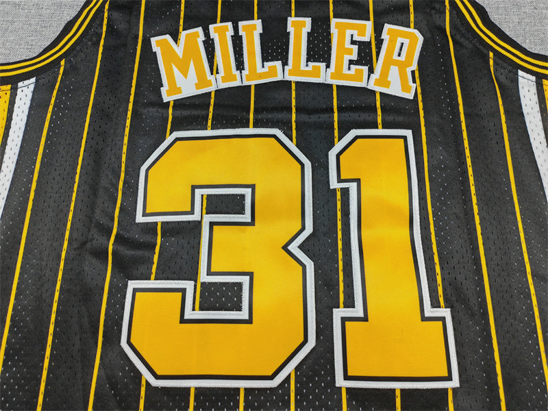 Indiana Pacers Reggie Miller #31 Throwback — Embroidered Jersey