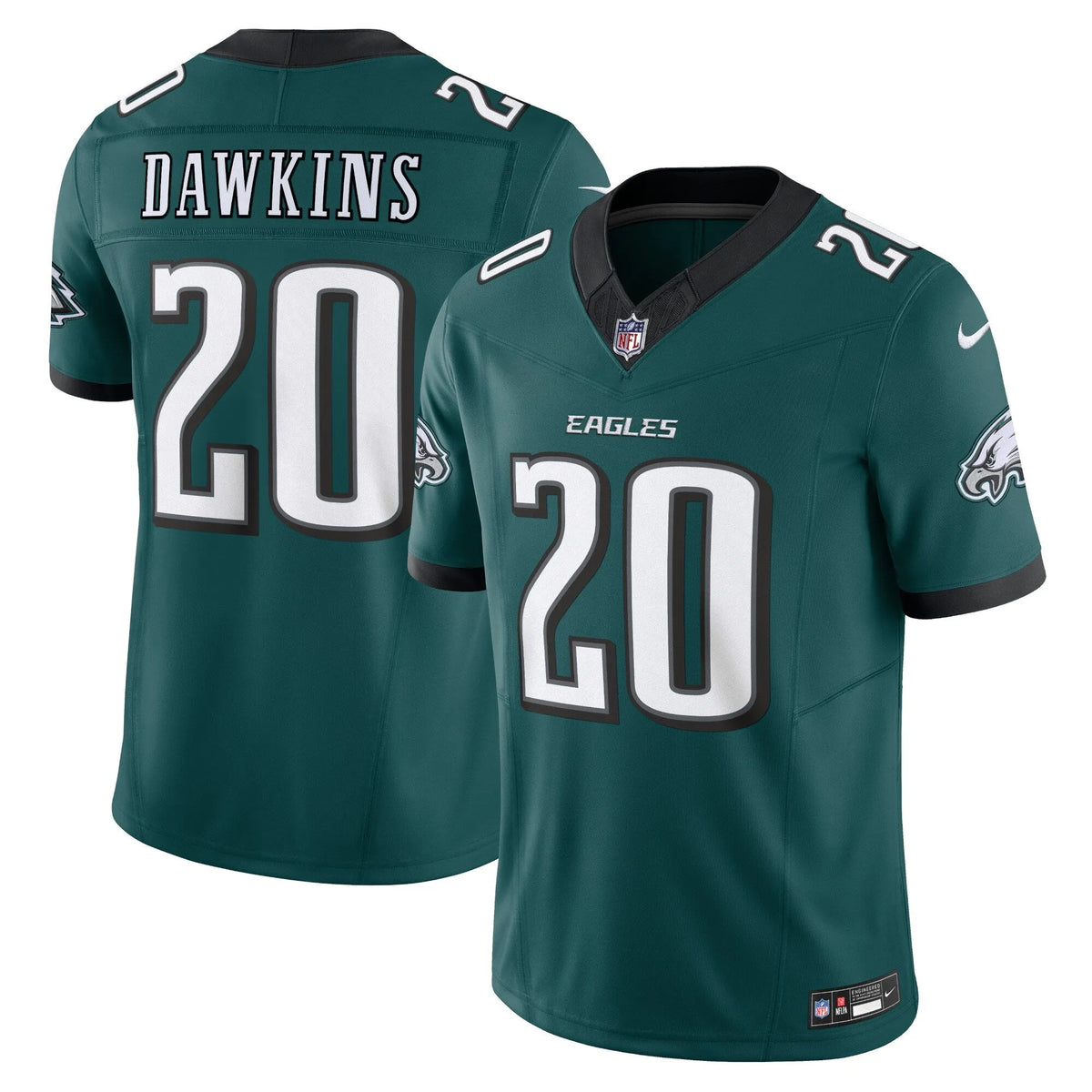 Brian Dawkins Philadelphia Eagles  Vapor F.U.S.E. Limited Jersey - Midnight Green
