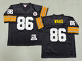 Mens Hines Ward#86 black Pittsburgh Steelers Vintage Throwback Jersey