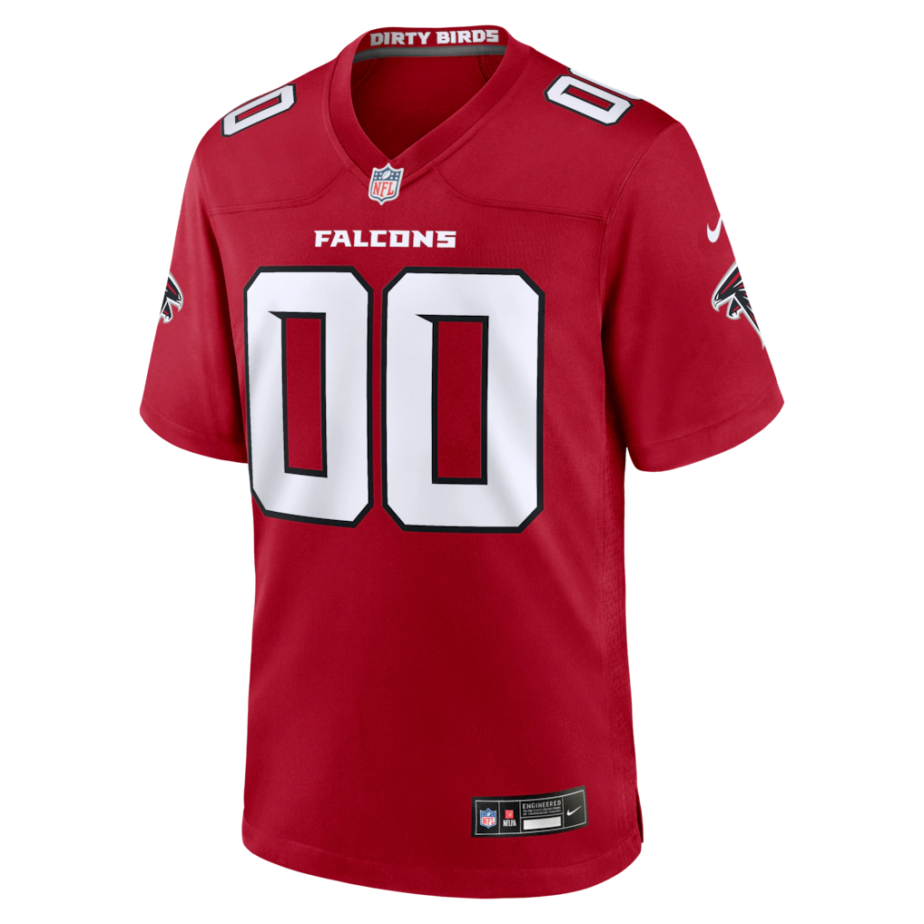 Custom Atlanta Falcons Red Game Jersey