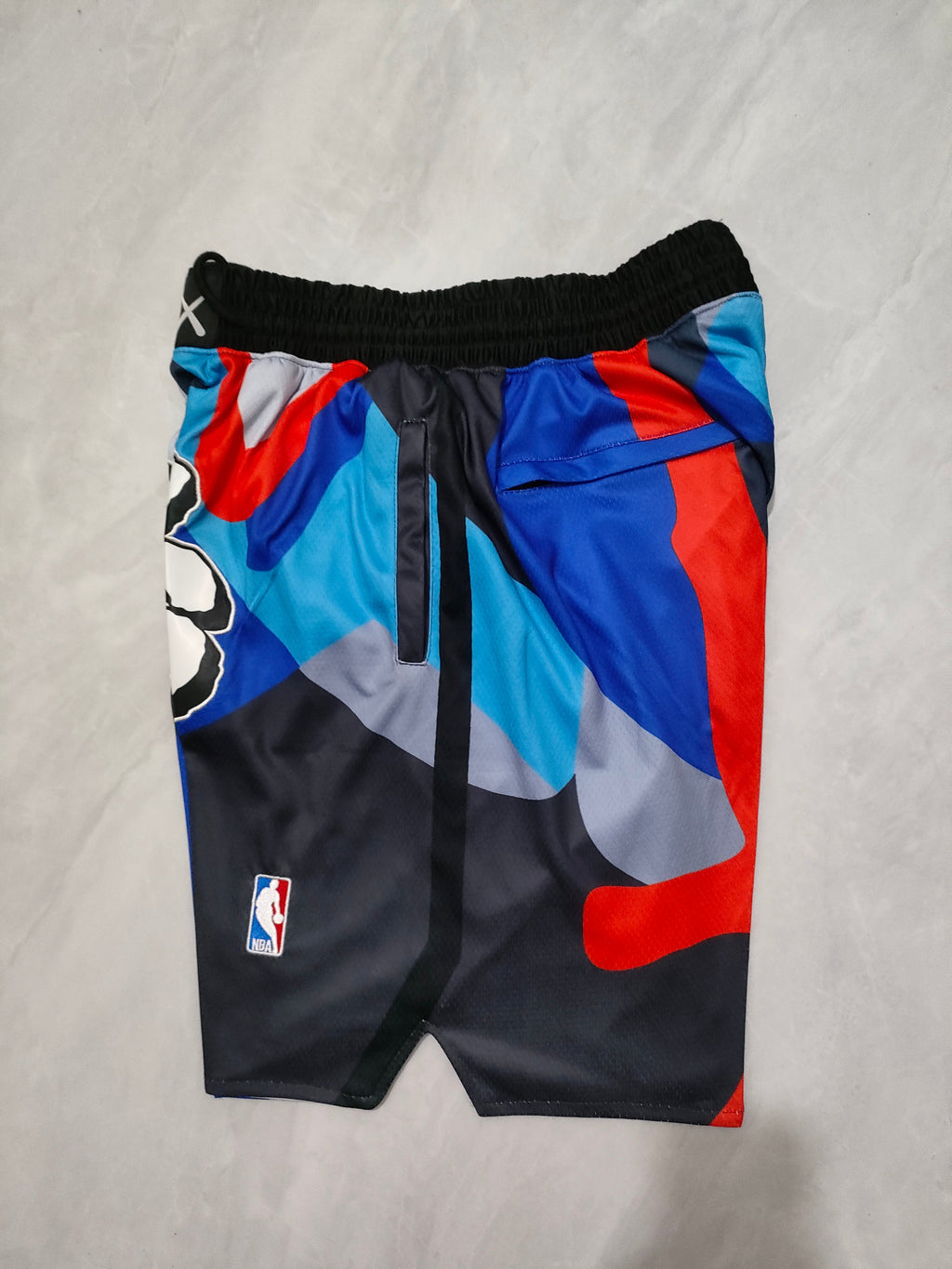 Brooklyn Nets 2024 City Edition Gray Pocket Shorts