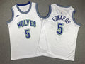 Youth Anthony Edwards Minnesota Timberwolves #5  Embroidered Jersey