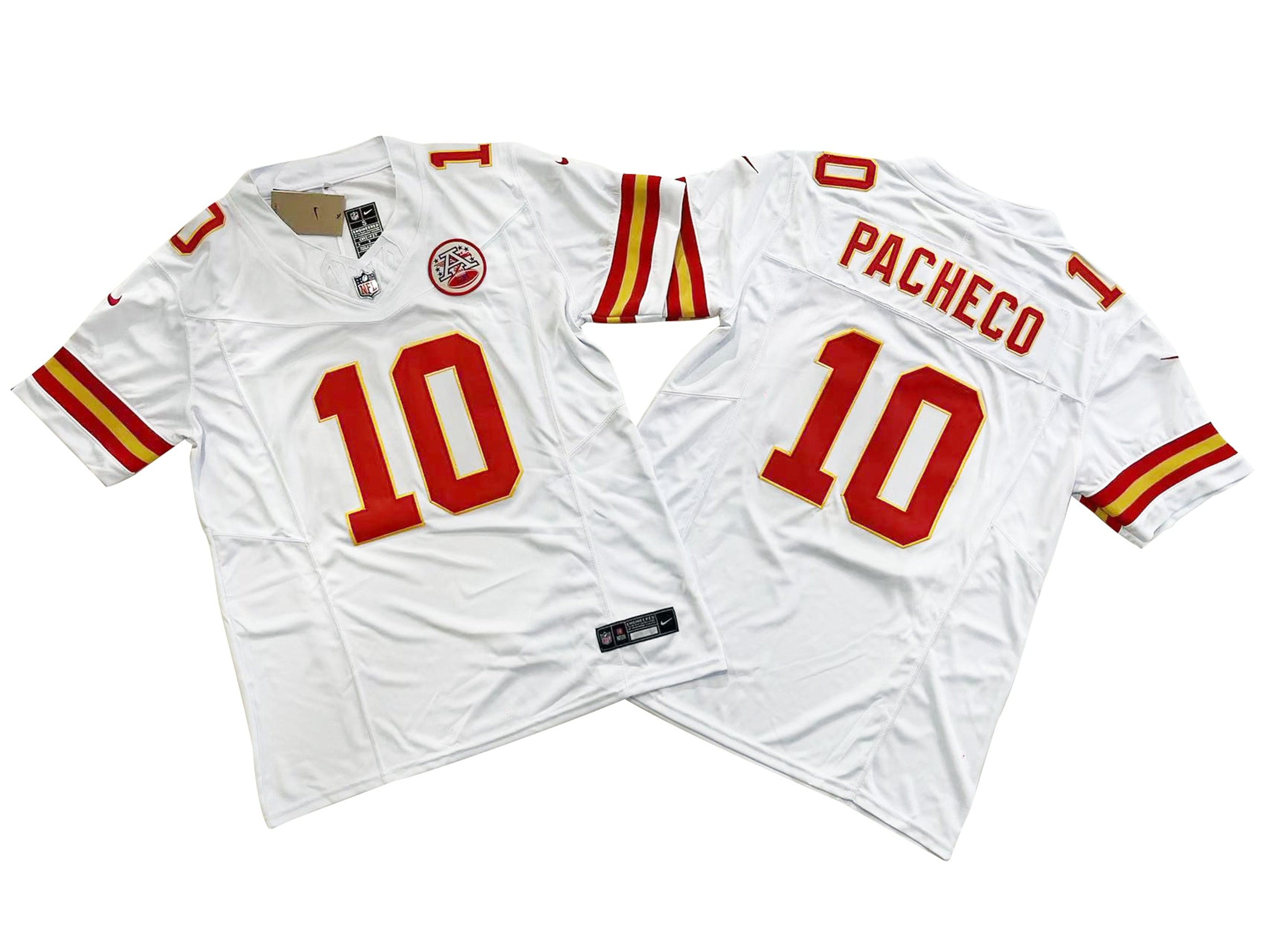 Kansas City 10# Isiah Pacheco Nike Vapor F.U.S.E. Limited Jersey