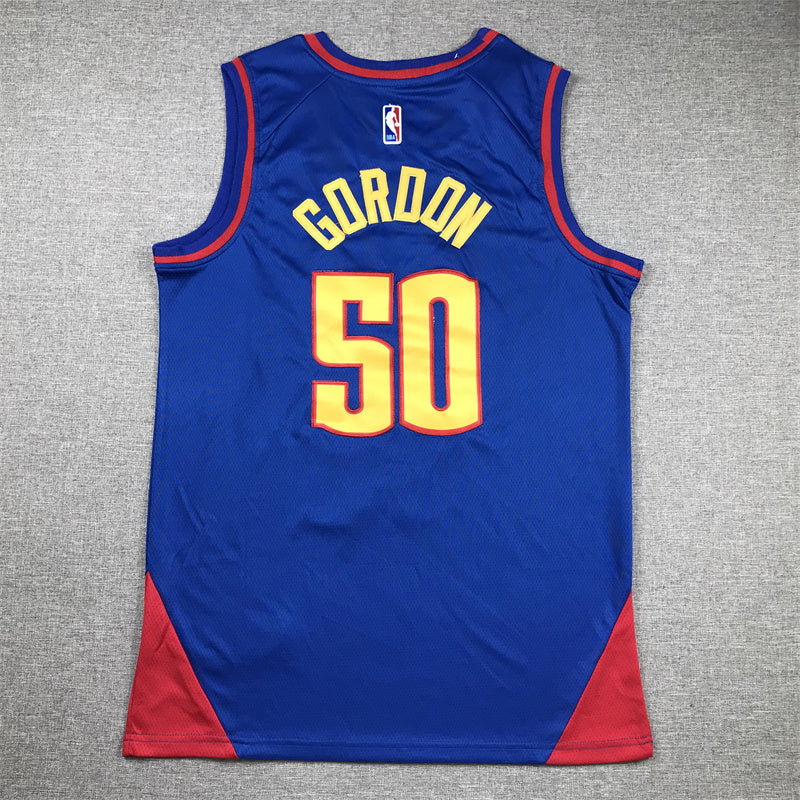Denver Nuggets Aaron Gordon #50 2023 City Edition – Embroidered Jersey