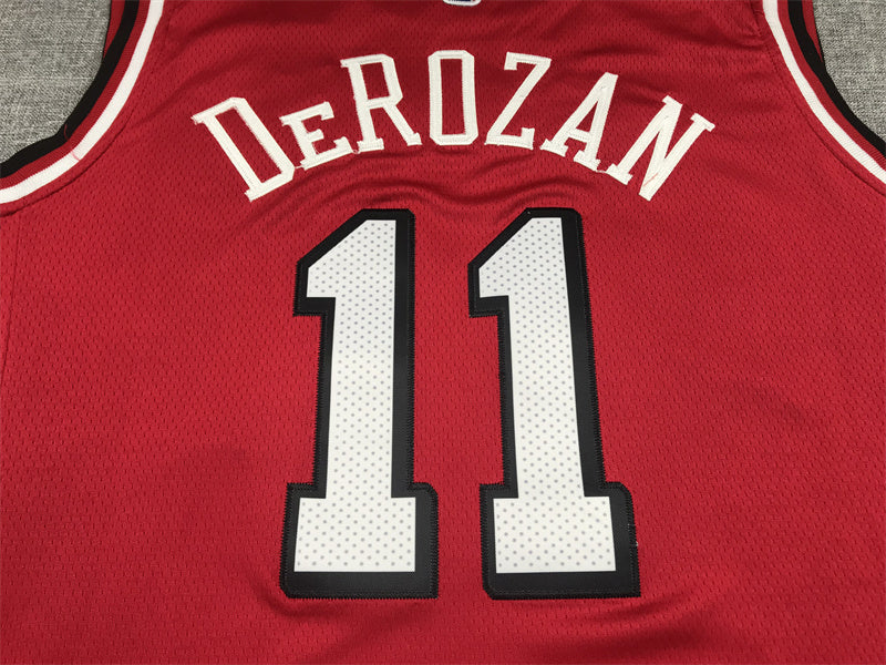 Chicago Bulls DeMar DeRozan #11 2022 City Edition Swingman Jersey — Embroidered