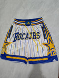 Boca Juniors White Pocket Shorts