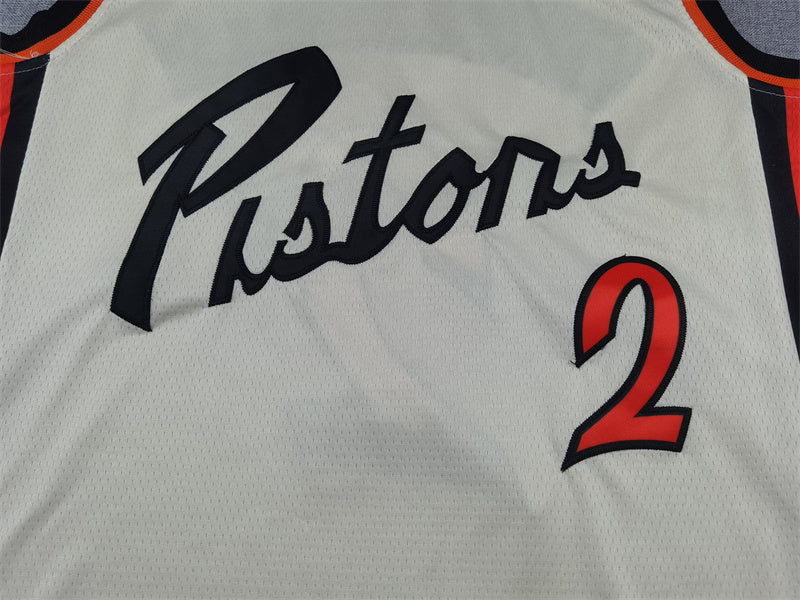 Detroit Pistons Cade Cunningham #2 2025 City Edition Swingman Jersey — Embroidered