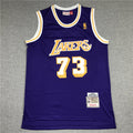 Dennis Rodman #73 Los Angeles Lakers 1998-99 Throwback Embroidered Jersey