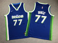 Youth Luka Dončić Dallas Mavericks #77 City Edition Embroidered  Jersey
