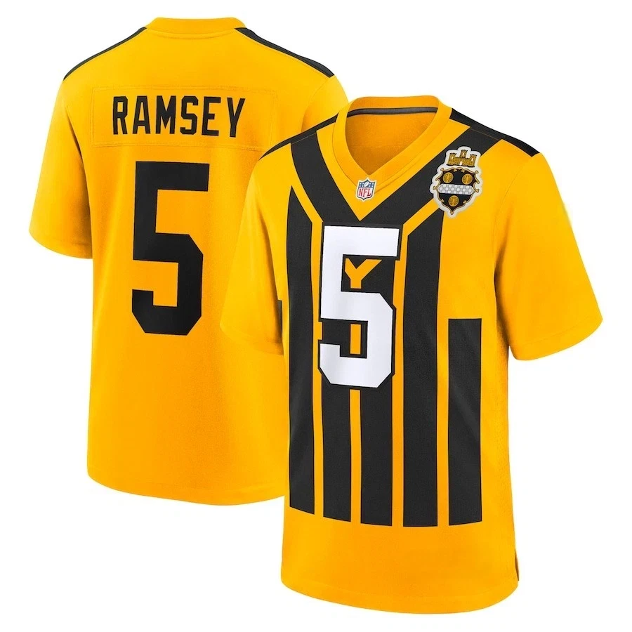 Jalen Ramsey #5 Pittsburgh Steelers Yellow Game Jersey