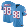 Jeffery Simmons #98 Tennessee Titans Light Blue Vapor F.U.S.E. Limited Jersey