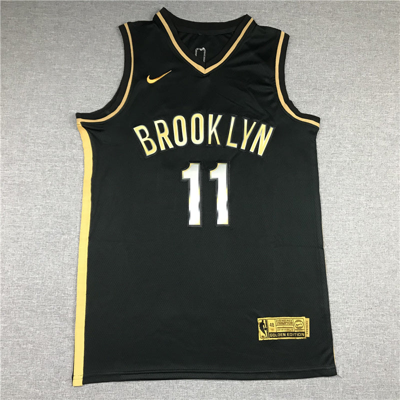 Brooklyn Nets Kyrie Irving #11 City Edition Swingman Jersey - Embroidered
