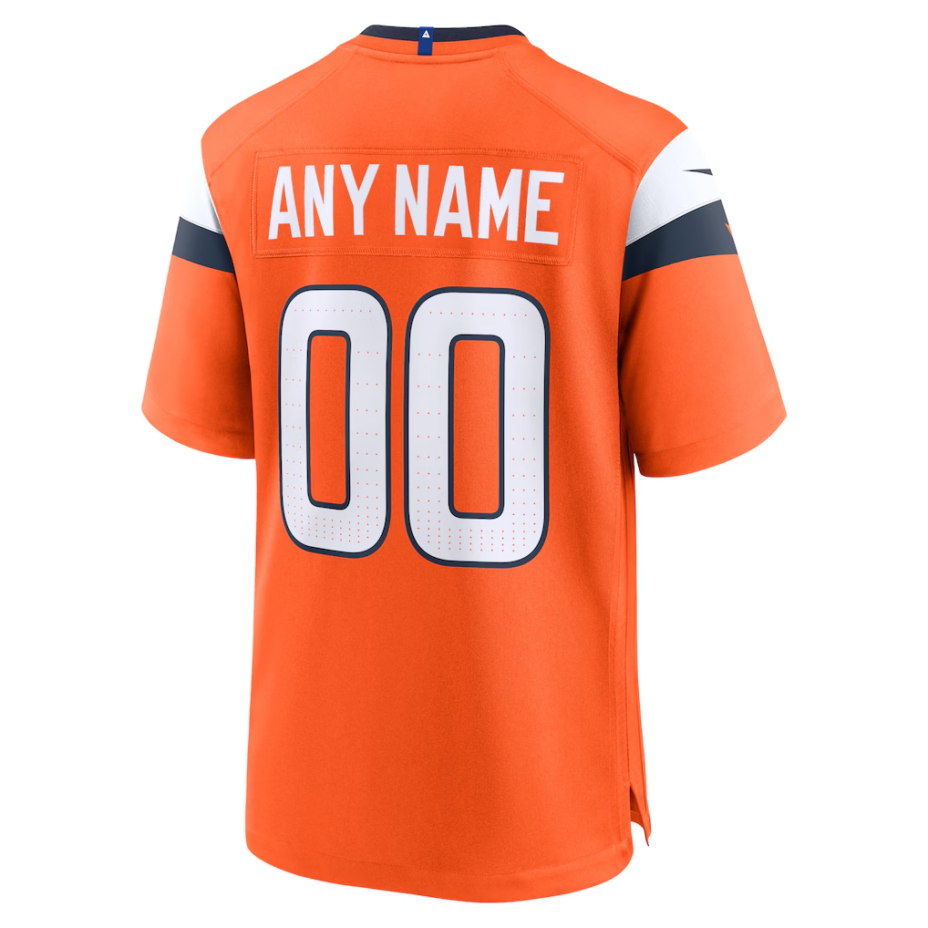 Custom Denver Broncos Game Jersey
