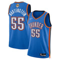 Unisex Oklahoma City Thunder Isaiah Hartenstein Nike Blue 2025 NBA Finals Swingman Jersey - Icon Edition