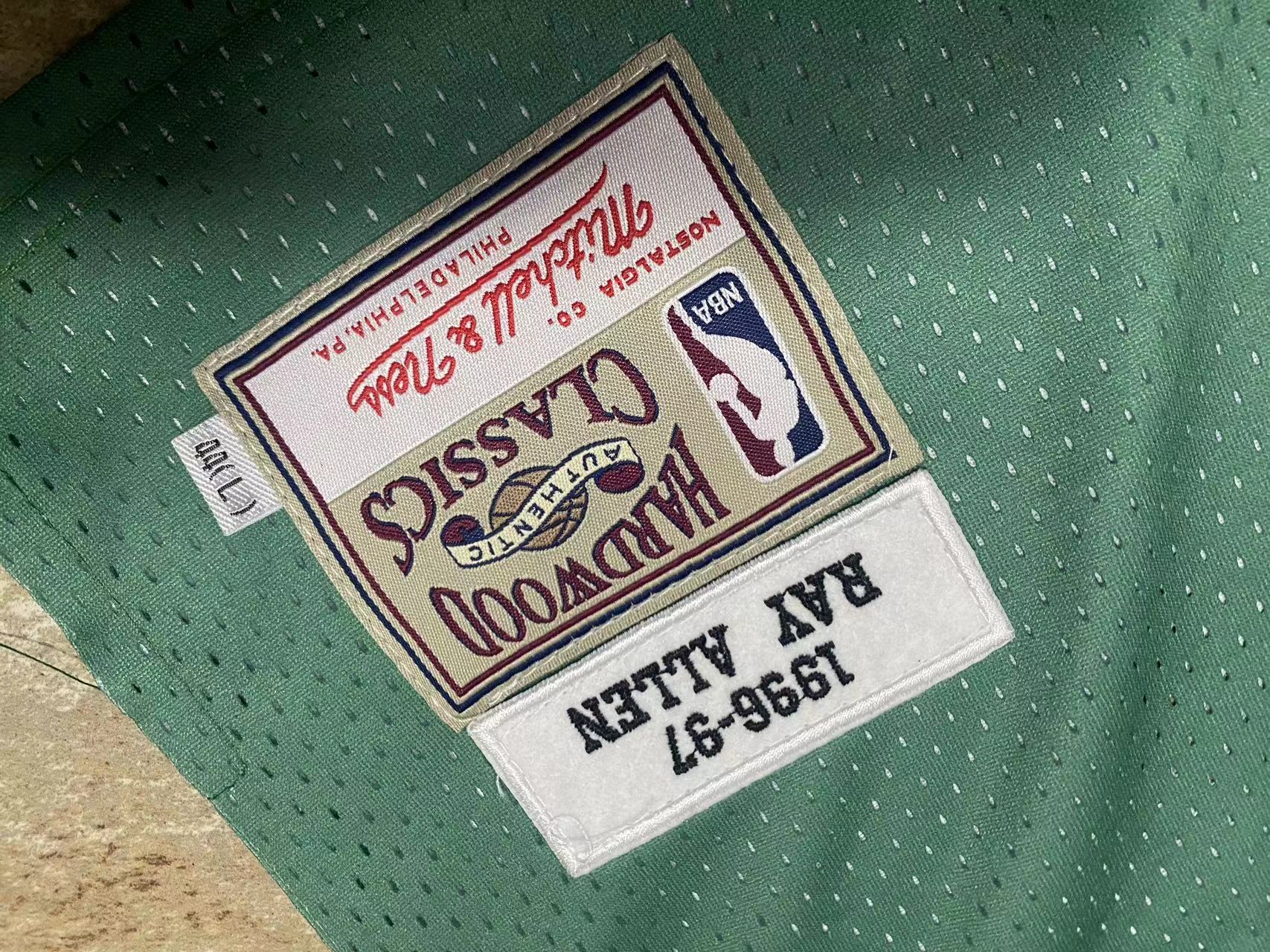 Ray Allen	 Milwaukee Bucks Green 34 MN