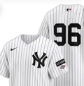 New York Yankees Number 96 Classic Pinstripe Baseball Jersey