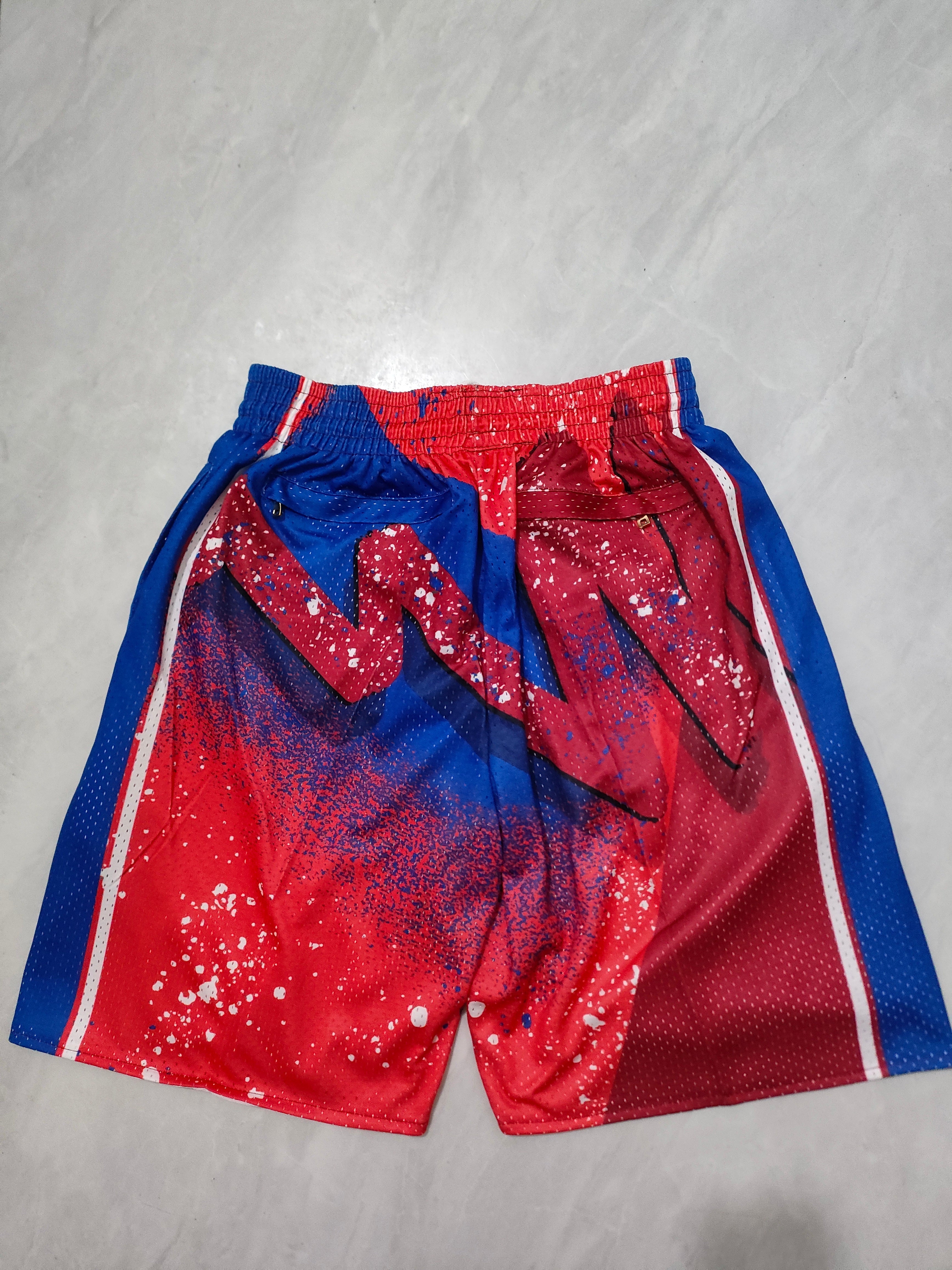 Philadelphia 76ers Red Swingman Pocket Shorts