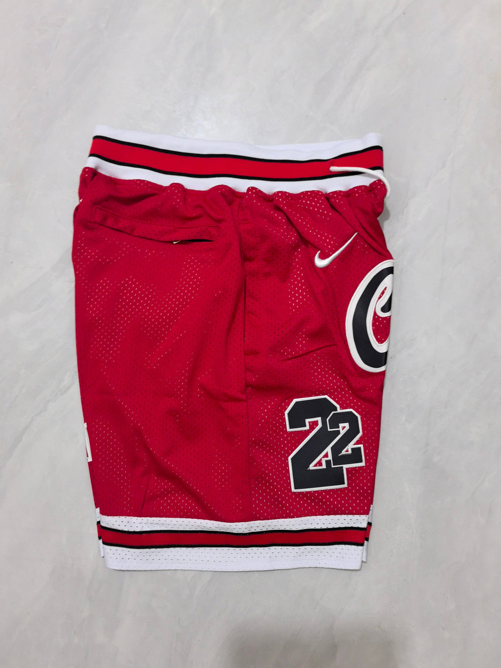 Chicago Bulls Red Retro Pocket Shorts