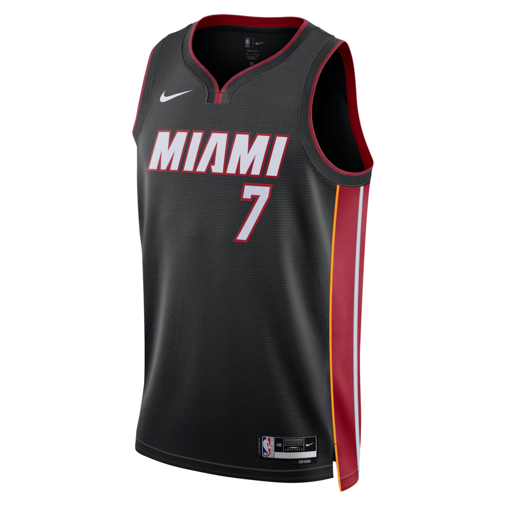 Giannis Antetokounmpo #7 Miami Heat  City Edition Swingman Jersey