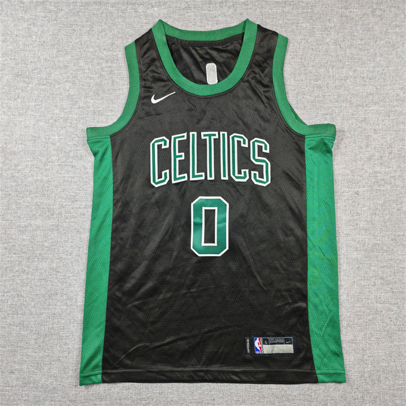 Youth Jayson Tatum Boston Celtics #0 Embroidered Jersey