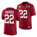 Alabama Crimson Tide Najee Harris 2021 Rose Bowl Champions Jersey Crimson College Playoff Home BCV3S3PG